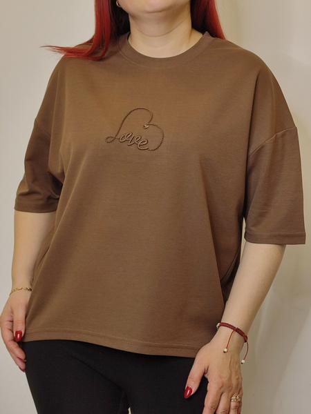 Футболка Kosta (46-48) A105 brown (лето)