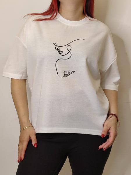 Футболка Kosta (46-48) A106 white (лето)