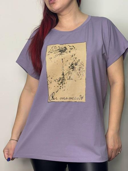 Футболка Kosta (50-54) E016 lilac (лето)
