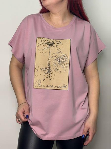 Футболка Kosta (50-54) E016 pink (лето)