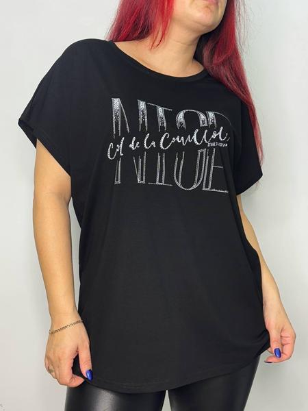 Футболка Kosta (50-54) E033 black (лето)