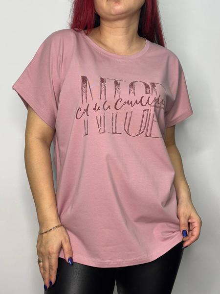 Футболка Kosta (50-54) E033 pink (лето)