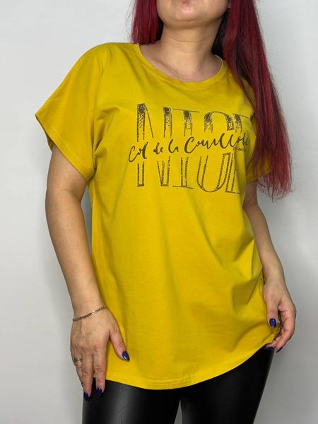 Футболка Kosta (50-54) E033 yellow (лето)