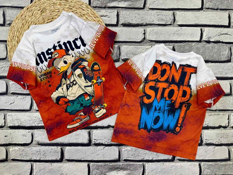 Футболка Dino (3-7) DN460 red (лето)