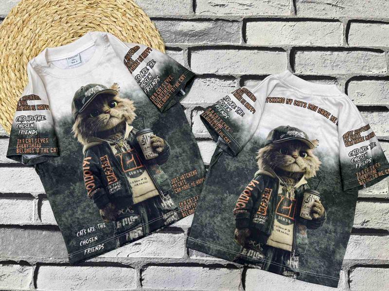 Футболка Dino (3-7) DN461 grey (лето)