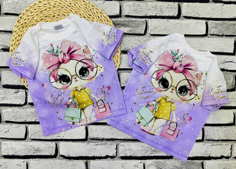 Футболка Dino (3-7) DN463 purple (лето)