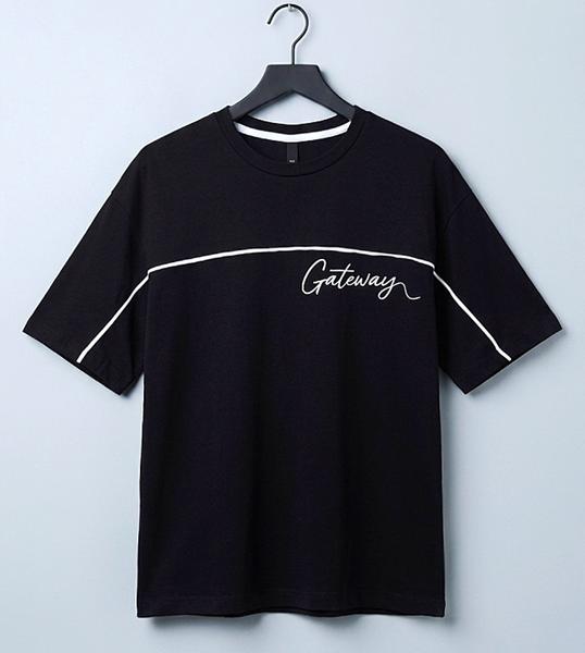 Футболка Dino (7-16) DN448 black (лето)