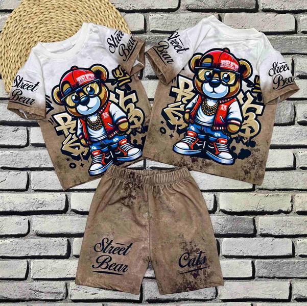 Костюм Dino (4-10) DN469 brown (лето)