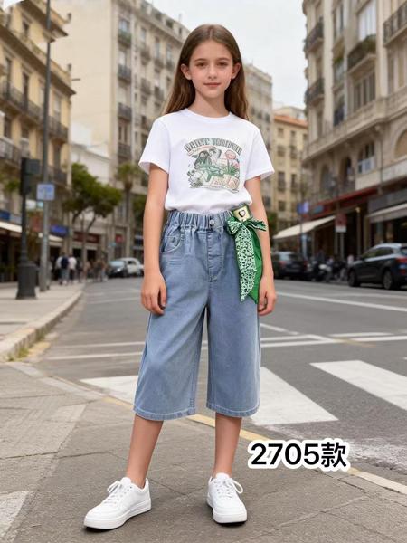 Бриджи Farbique (27-32) 2705 l.blue (лето)