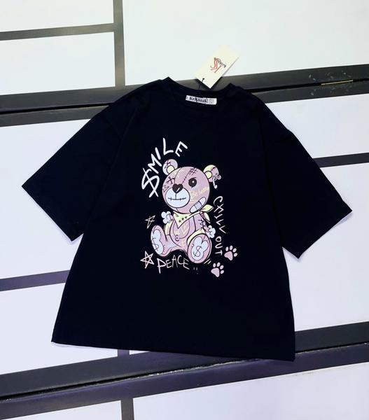 Футболка Kosmy (128-152) 520-51 black (лето)