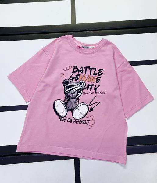 Футболка Kosmy (128-152) 520-61 pink (лето)