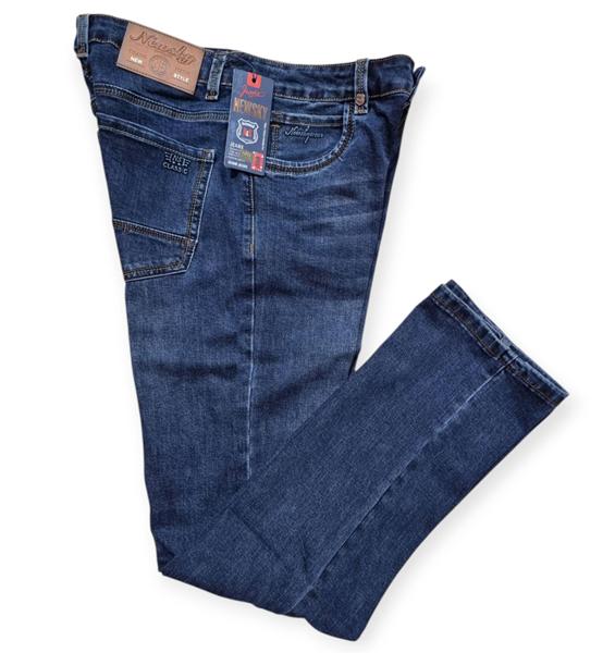 Джинсы Maxim Jeans (32-38) 32871 navy (деми)