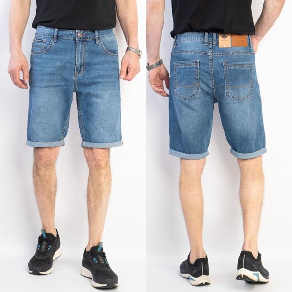 Шорты Maxim Jeans (30-38) 7717 l.blue (лето)