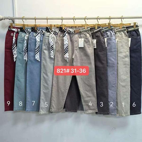 Джинсы Maxim Jeans (31-36) 821-3 d.grey (деми)