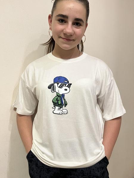 Футболка Moda school (140-164) M516 white (лето)