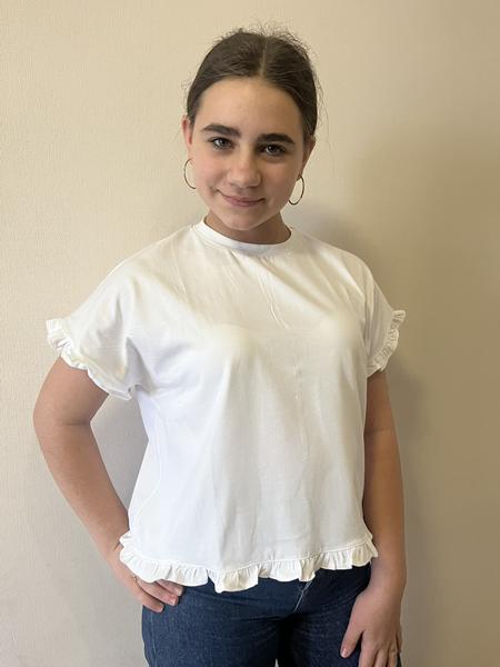 Футболка Moda school (140-164) M536 white (лето)