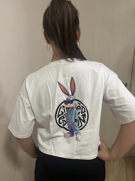 Топ Moda school (140-164) M541 white (лето)