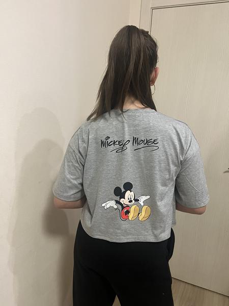 Топ Moda school (140-164) M544 grey (лето)