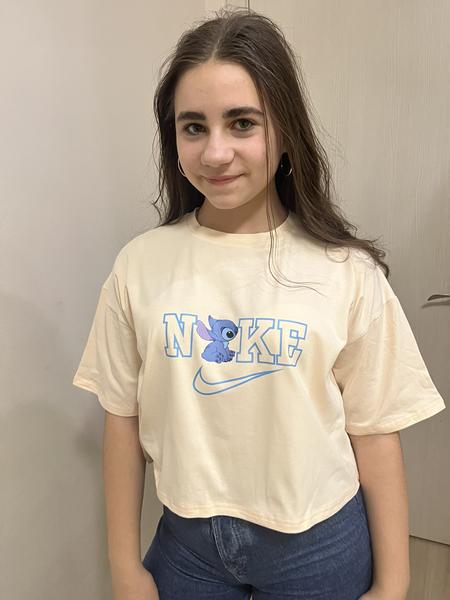 Топ Moda school (140-164) M554 beige (лето)