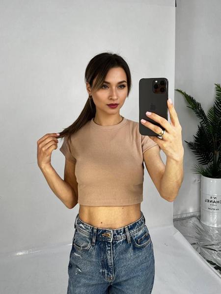 Топ Arina (42-48) 4088 beige (лето)