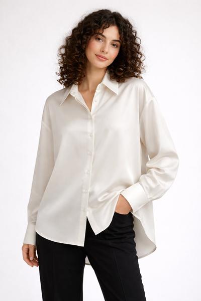 Рубашка Arina (42-52) 8079 white (деми)