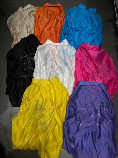 Рубашка DIVO (one size) DV658 yellow (деми)