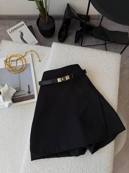 Юбка-шорты Sofi Cor (42-48) 9027 black (лето)