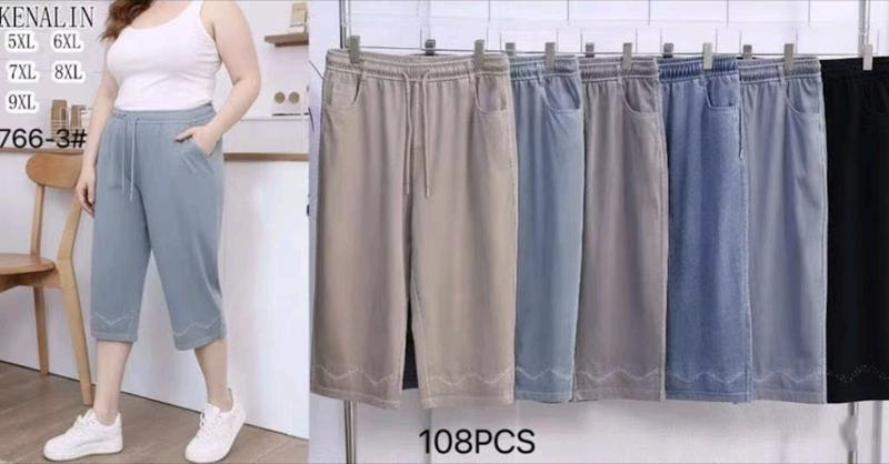 Бриджи Hoan (5XL-9XL) 766-3 mix (лето)