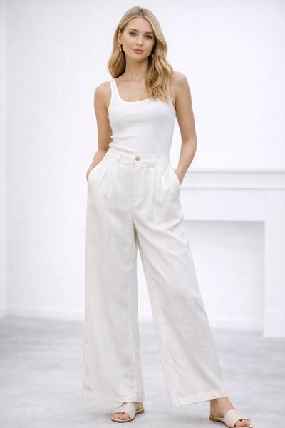 Штаны Saint Wish (S-L) 201 white (деми)