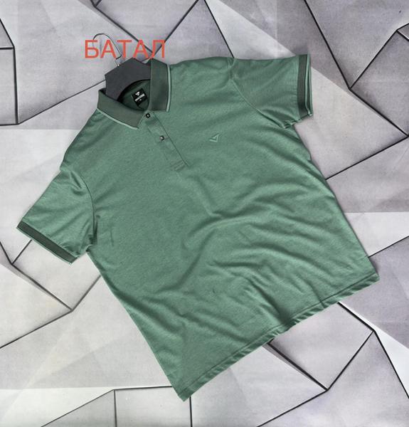 Футболка Rassul (XL-5XL) 66846 green (лето)