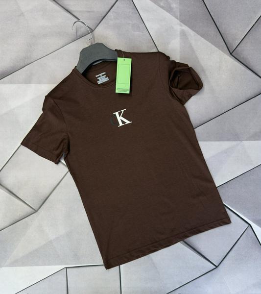 Футболка Rassul (S-2XL) 66868 brown (лето)