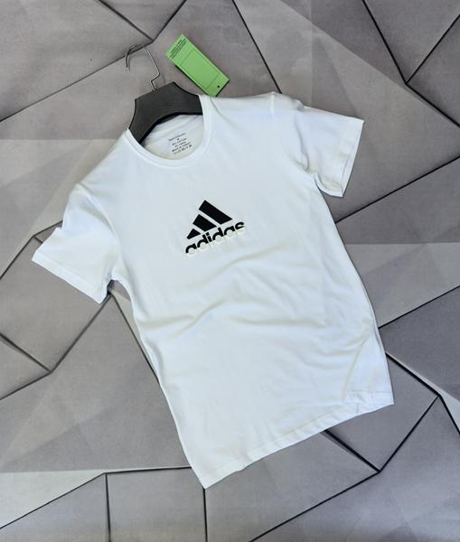 Футболка Rassul (S-2XL) 66879 white (лето)