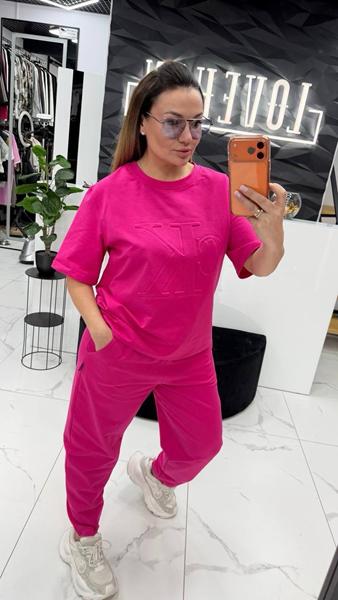 Костюм Style Nadezhda (S-L) 1295 pink (деми)