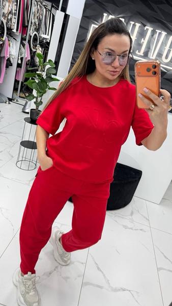 Костюм Style Nadezhda (S-L) 1295 red (деми)