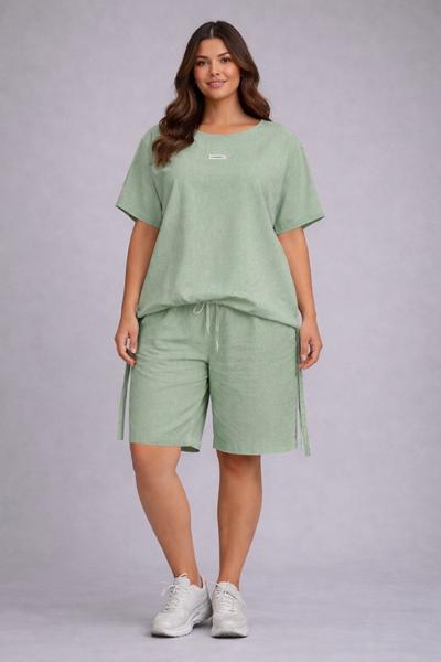 Костюм Style Nadezhda (L-3XL) 25-906 mint (лето)