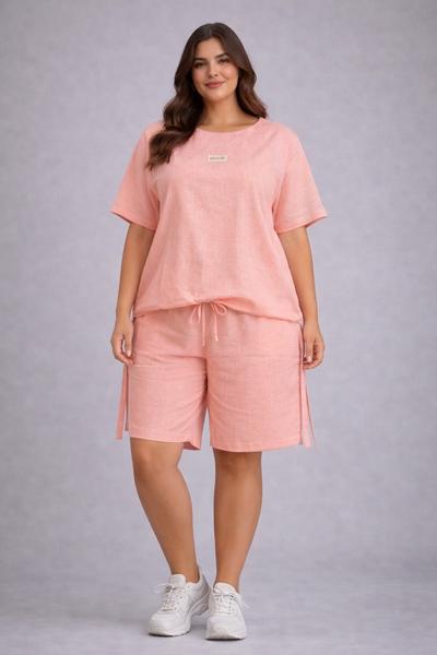 Костюм Style Nadezhda (L-3XL) 25-906 pink (лето)