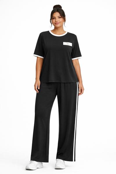 Костюм Style Nadezhda (XL-3XL) 25-929 black (лето)