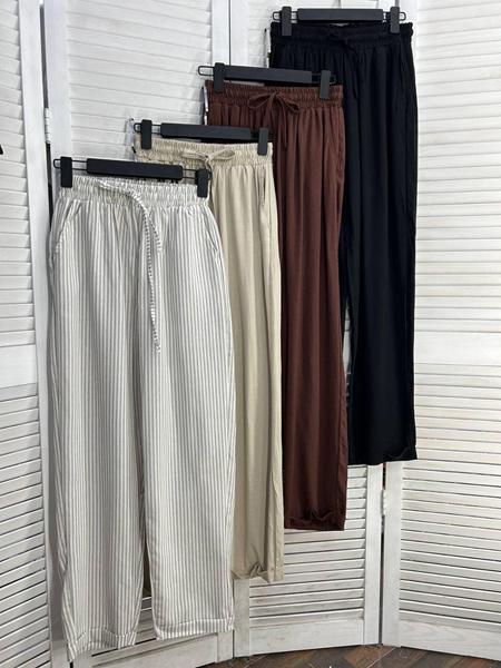 Штаны Style Nadezhda (M-L) 2627 brown (деми)