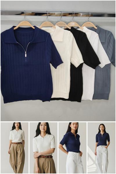 Футболка Style Nadezhda (one size) 9034 navy (лето)