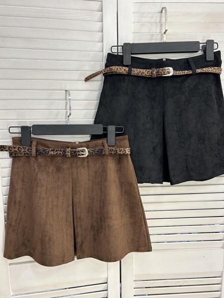 Юбка Style Nadezhda (S-XL) 9522 brown (лето)