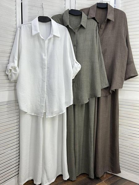 Костюм Style Nadezhda (one size) 99026 khaki (деми)