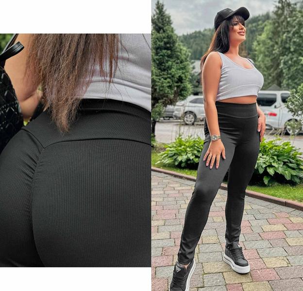 Лосины Amok (S-XL) 5276 black (деми)