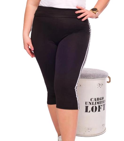 Бриджи Amok (XL-4XL) 066 black (лето)