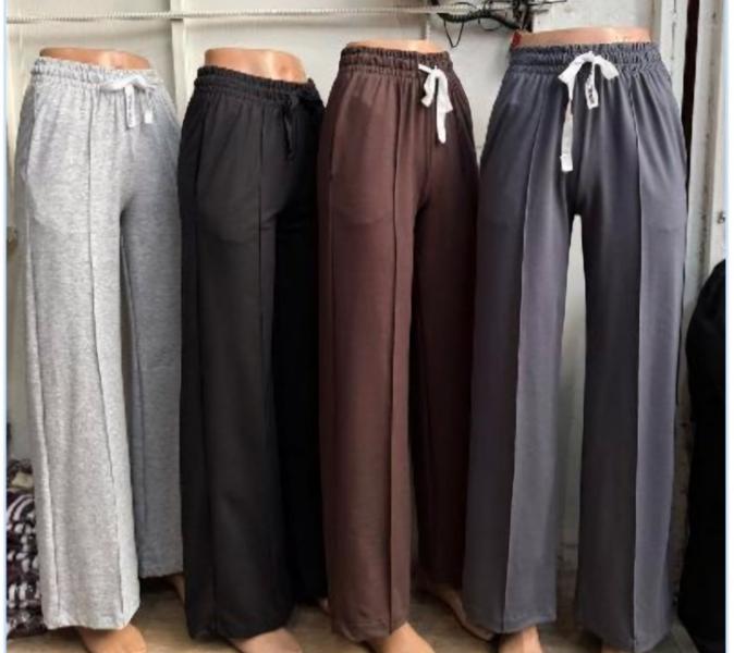 Штаны спорт Amok (S-XL) 1048 l.grey (деми)