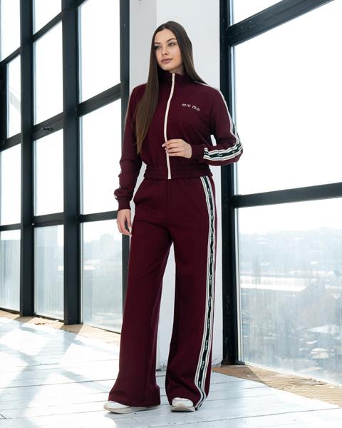 Костюм спорт AZNA (XS-L) Д133 wine (деми)