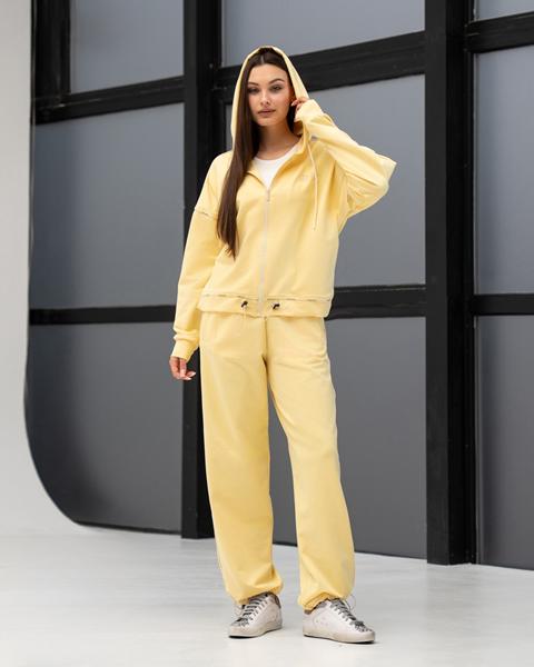 Костюм спорт AZNA (XS-L) Д183 yellow (деми)