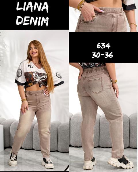 Джинсы Beki (30-36) 634 brown (деми)