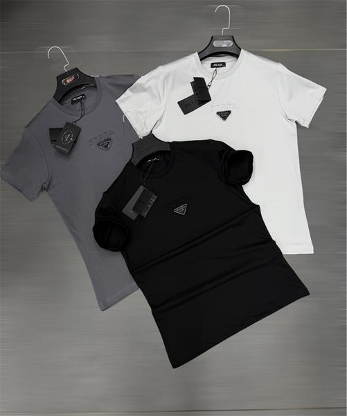 Футболка F.T.H (S-2XL) F1256 black (лето)