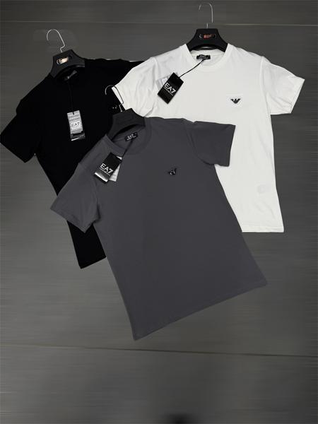 Футболка F.T.H (S-2XL) F1268 grey (лето)