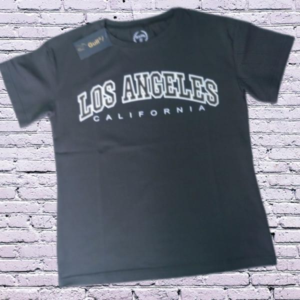 Футболка Gull (S-XL) G133 black (лето)